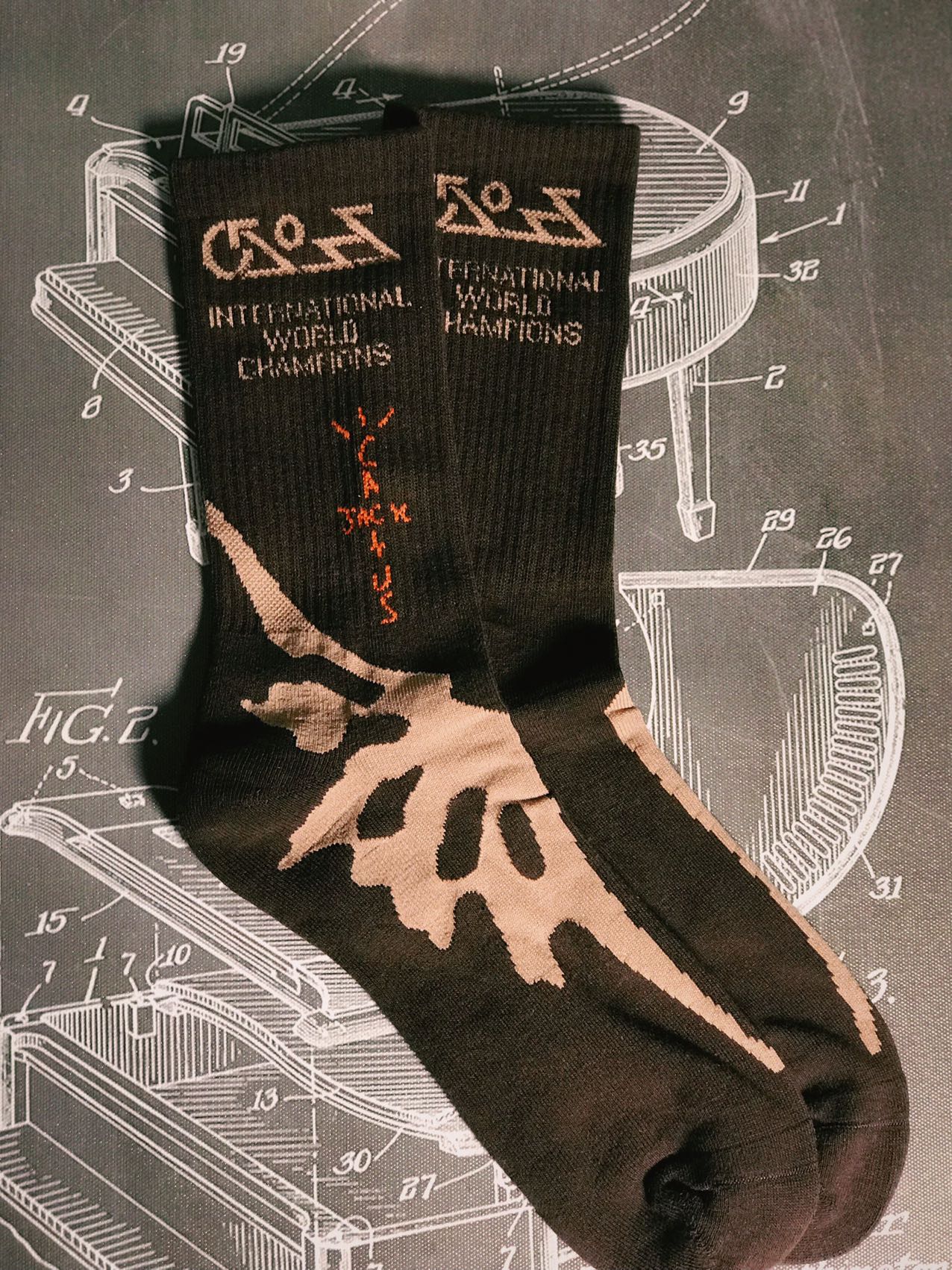 Cactus Jack Socks (3 PAIRS)