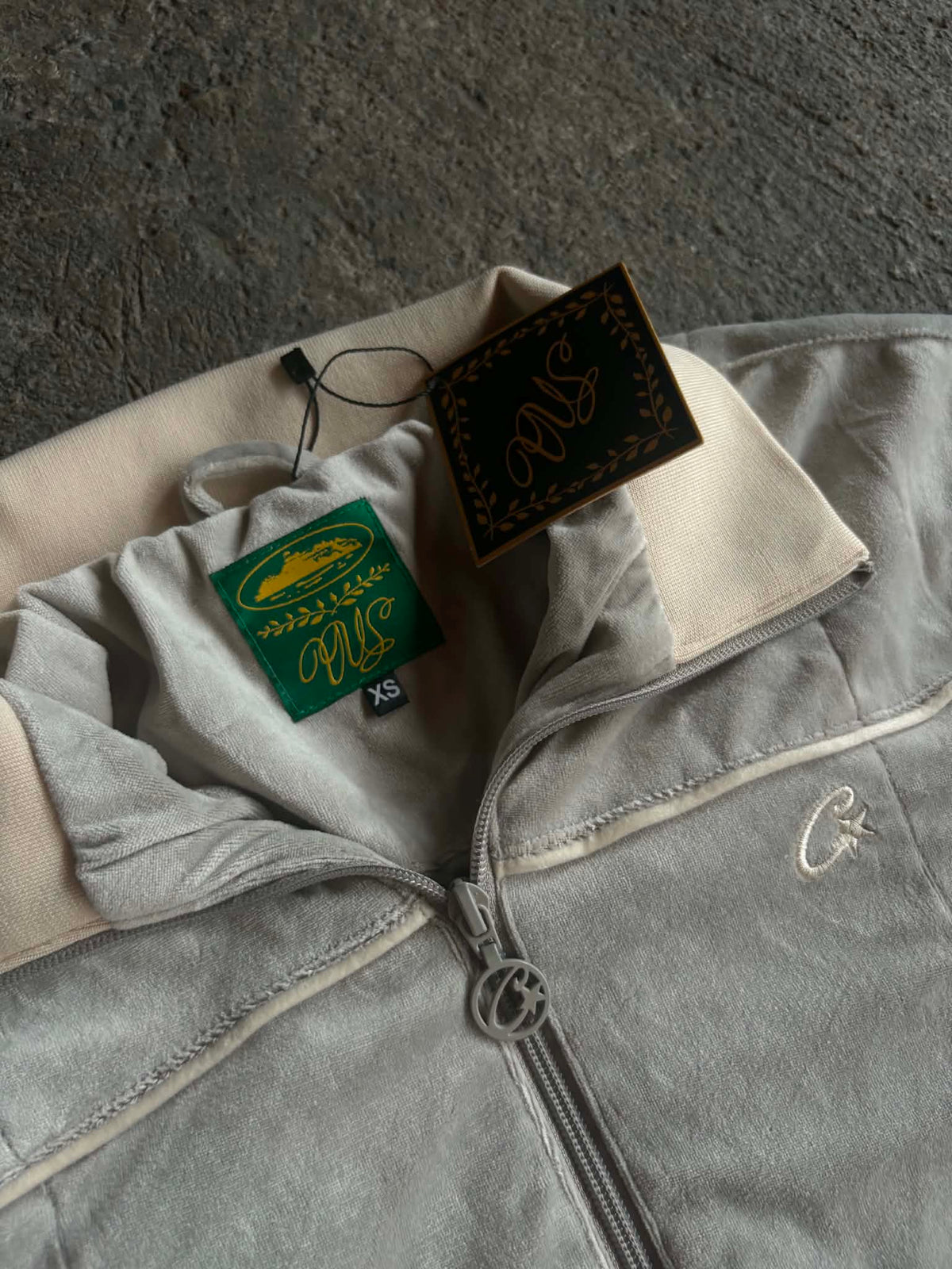Corteiz Velour Tracksuit (ON-HAND)