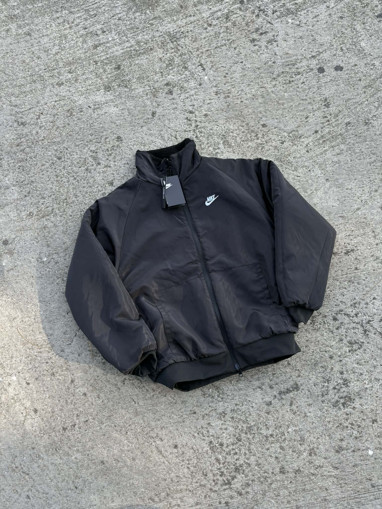 Nike Swoosh Fleece Reversible Jacket