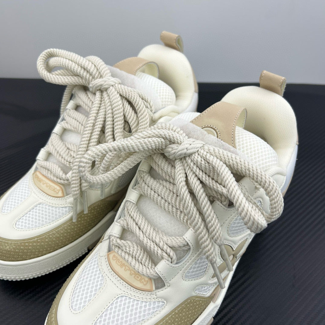 Louis Vuitton LV Skate Sneaker Beige/White