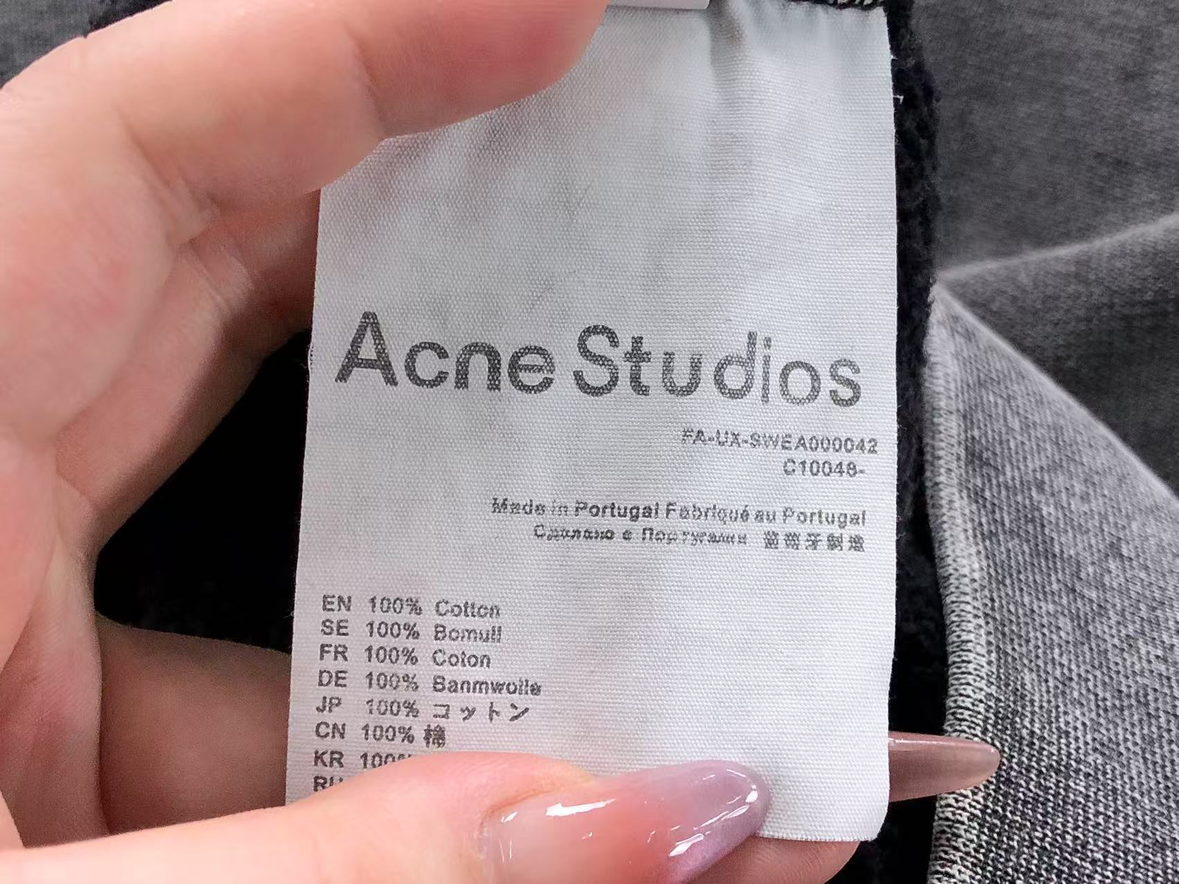 Acne Studios Fester H U Vintage Hoodie