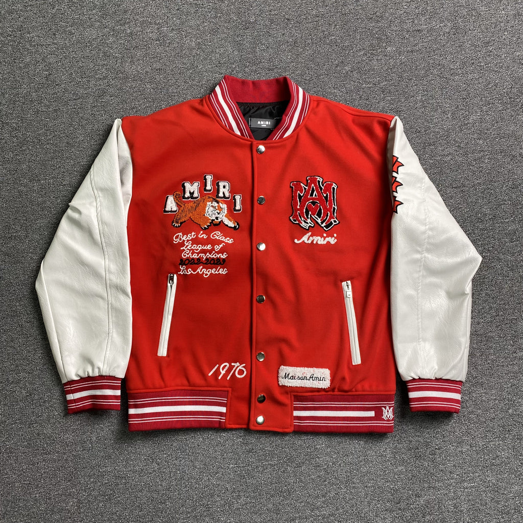 Amiri Mixed Varsity Jacket