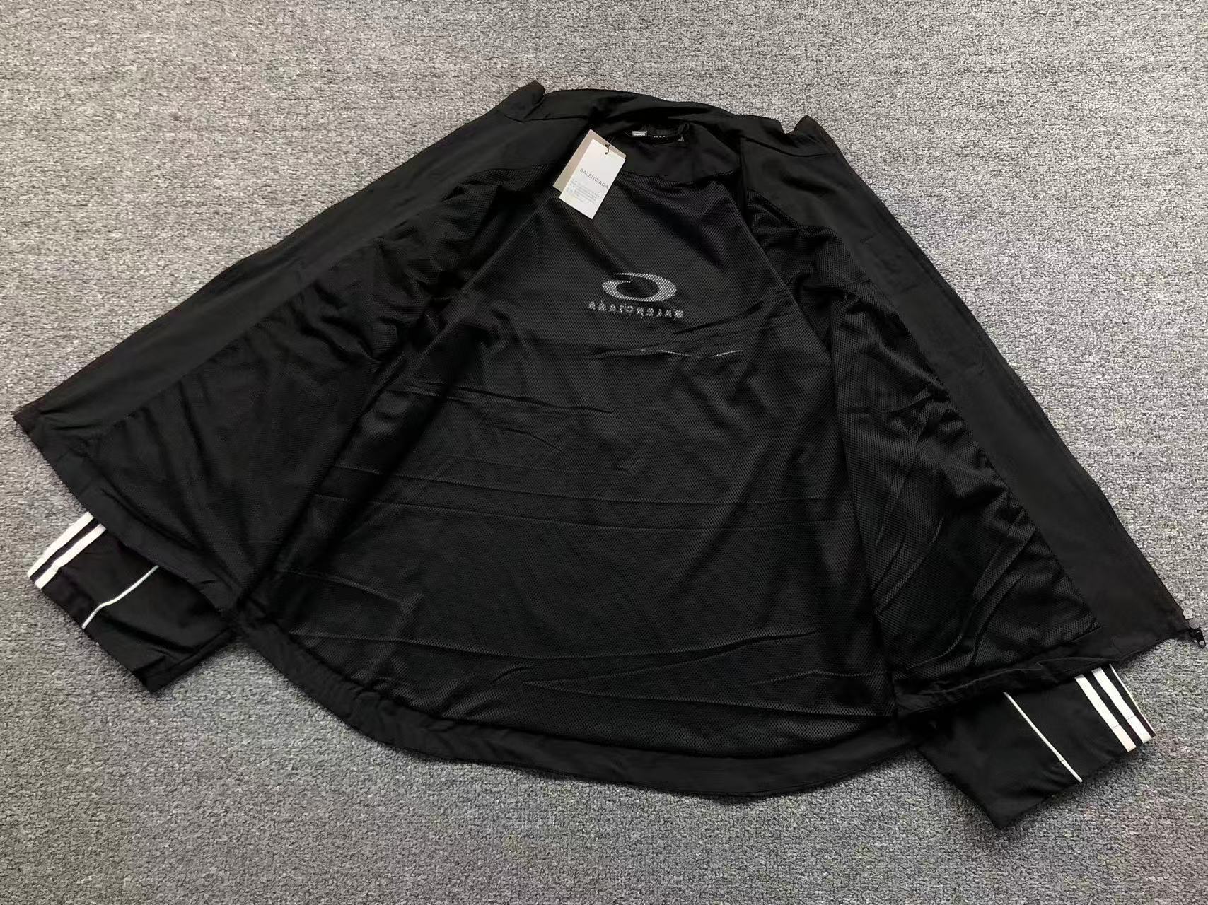 Balenciaga Striped Oversized Tracksuit
