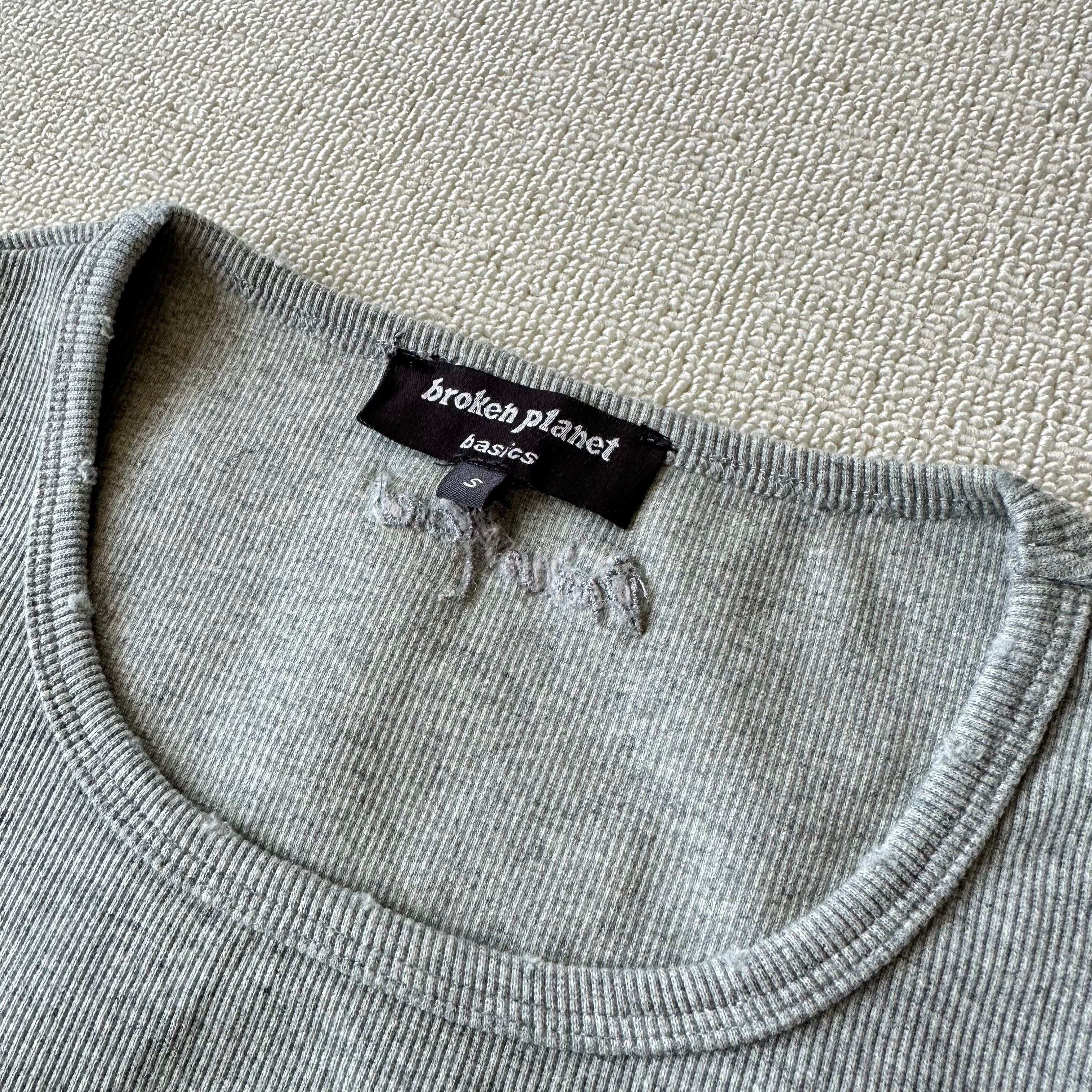 Broken Planet Ribbed Tank Tops