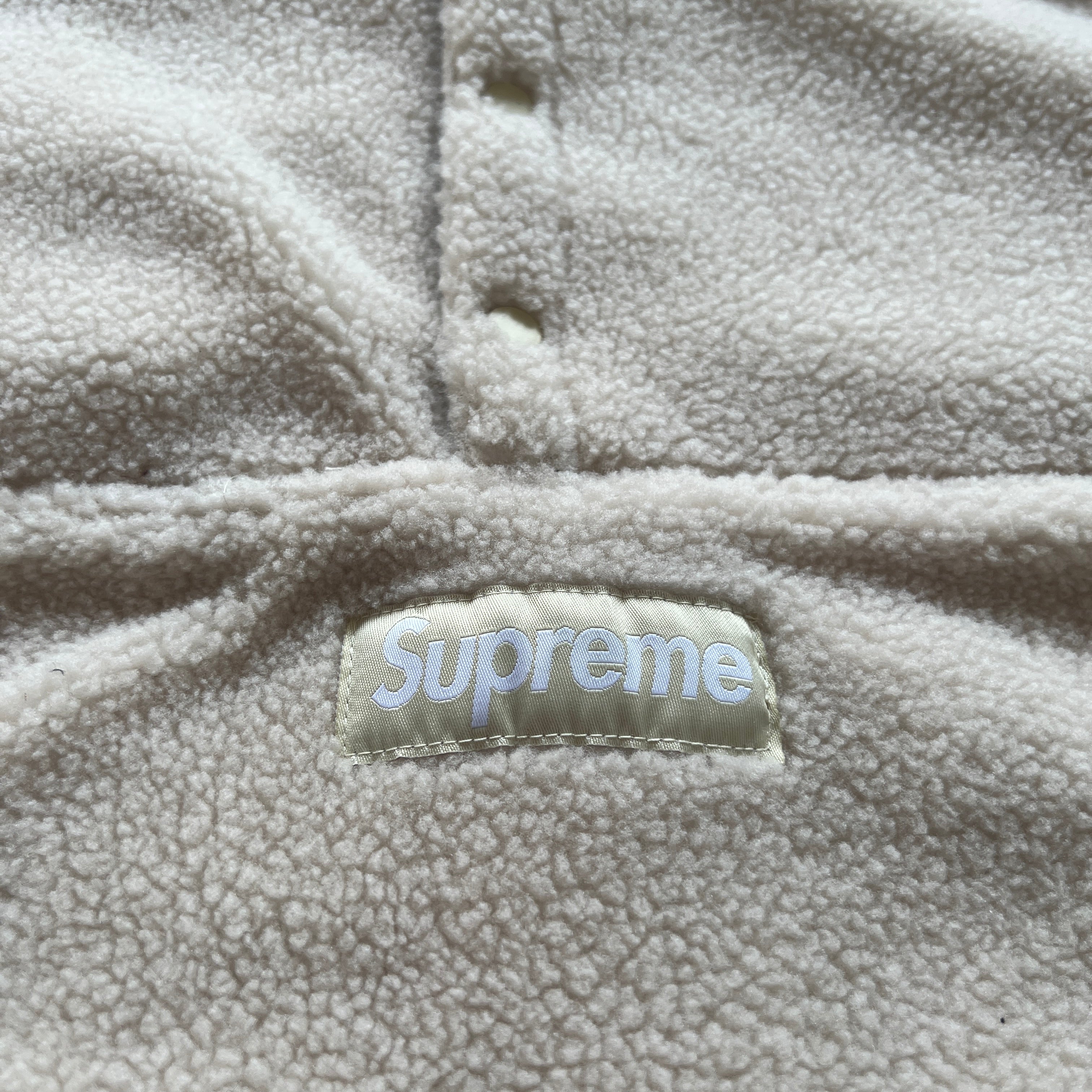 Supreme Polartec Shearling Reversible Pullover