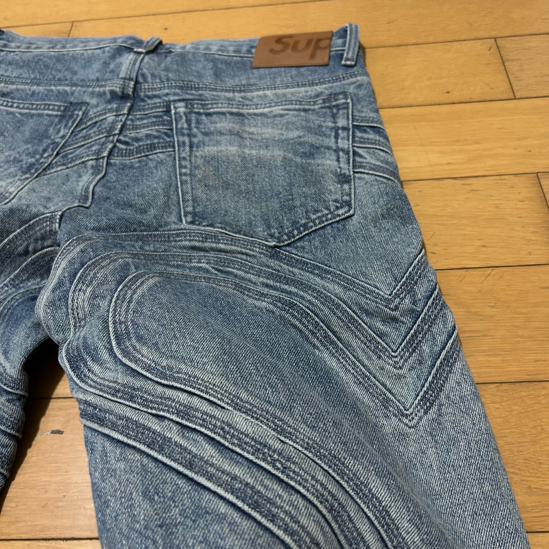 Supreme S Logo Denim Pants