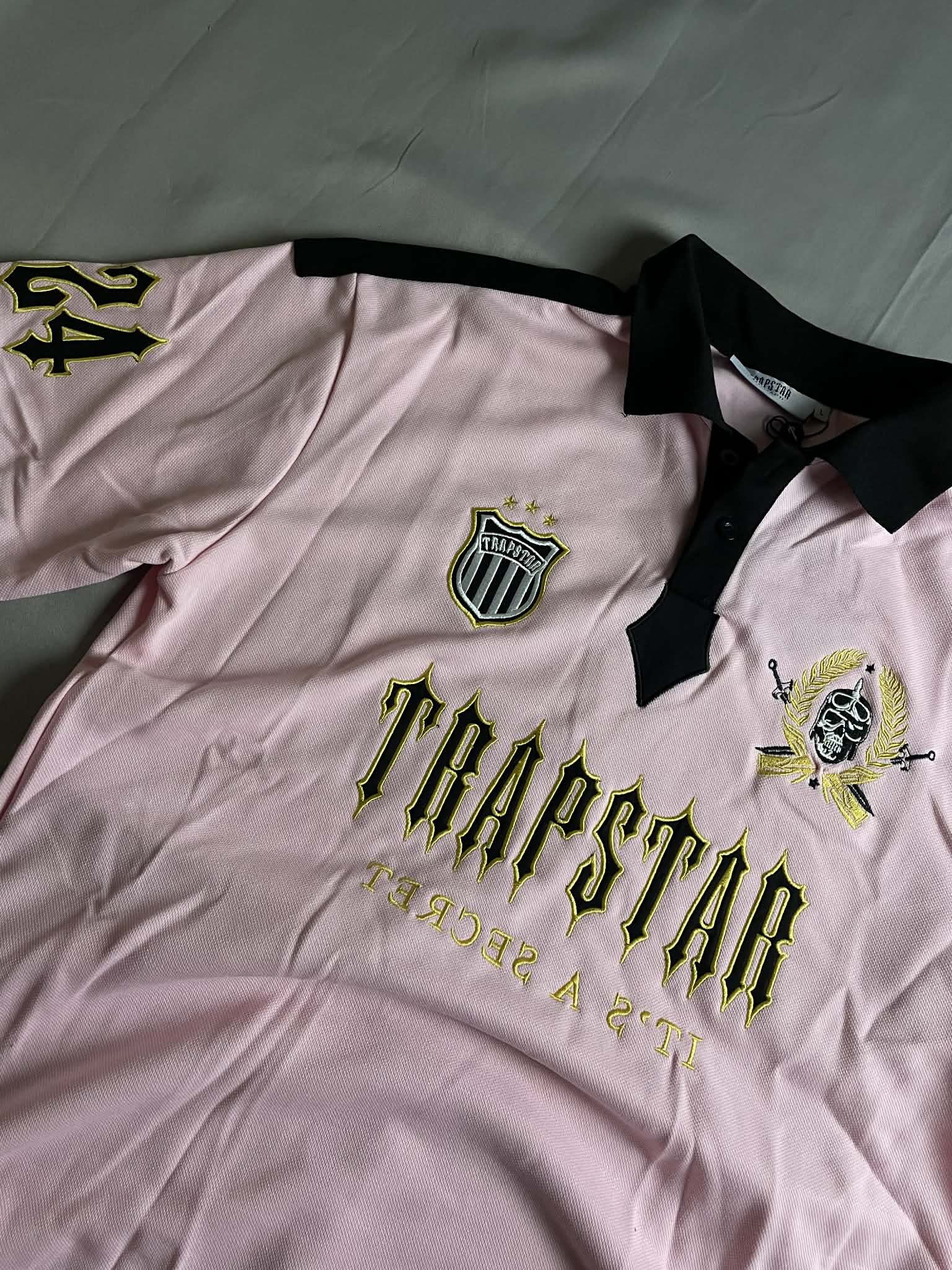 Trapstar Decoded Polo Shirt (Custom)