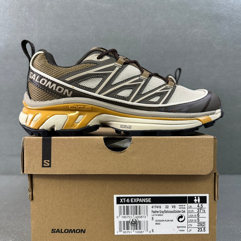Salomon XT-6 Expanse Feather Gray / Delicioso / Golden Oak