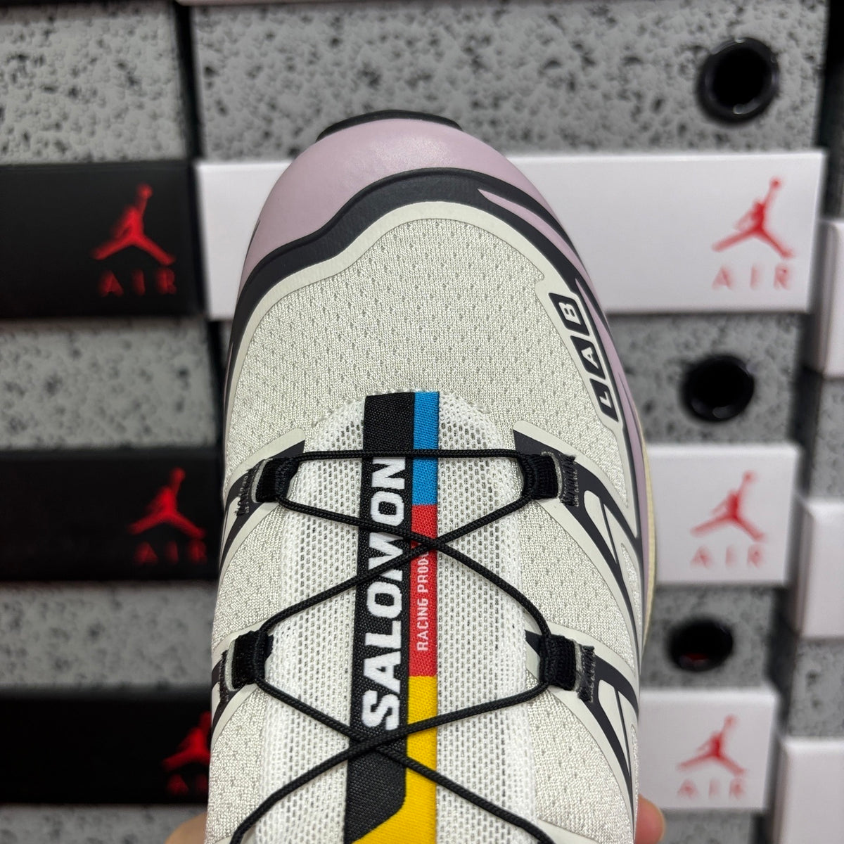 Salomon x Bone Soda XT-6 Expanse LTR in the Icicle / Nirvana / Nine Iron