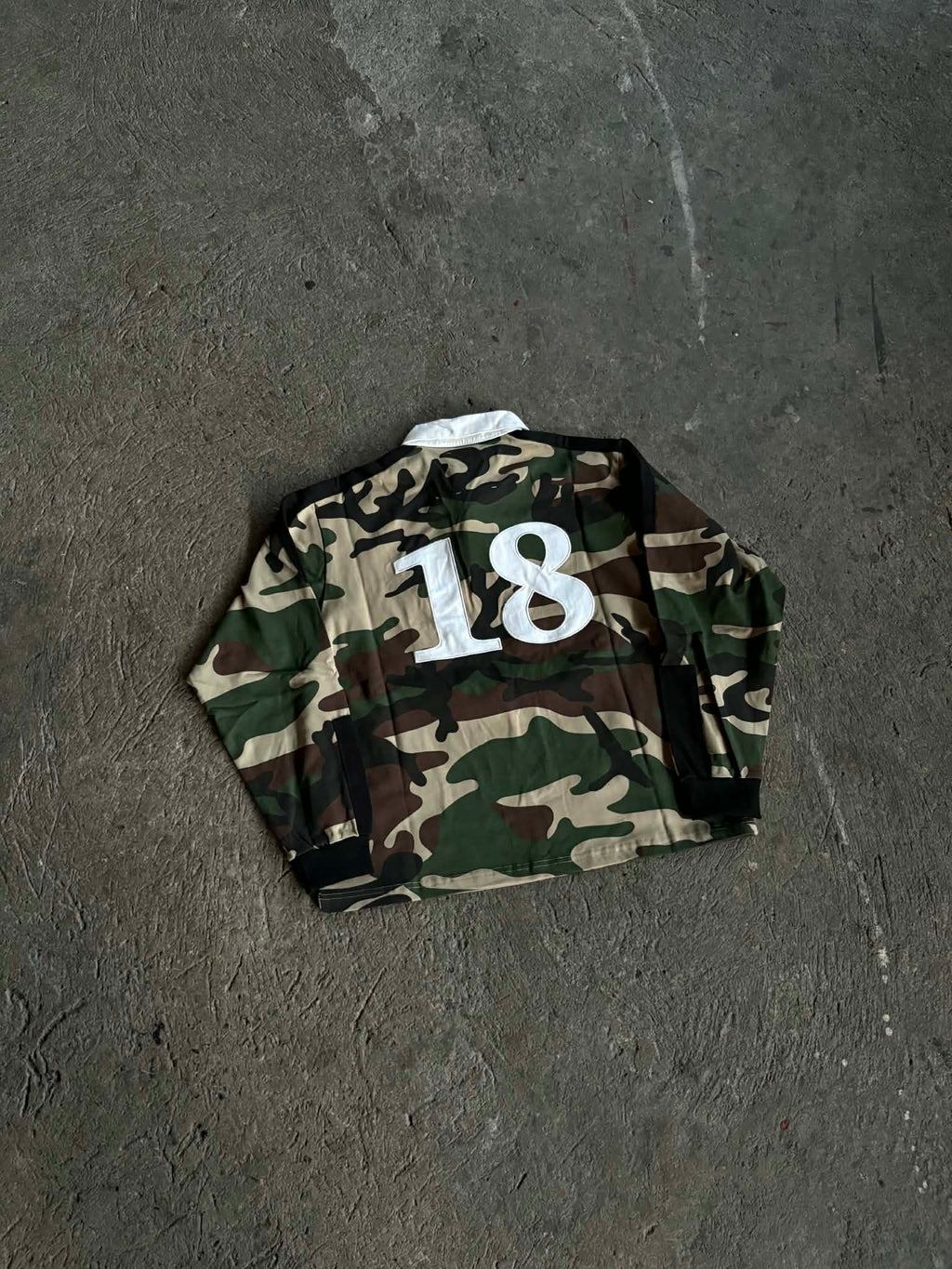 Corteiz Panelled Rugby Camo (ON-HAND)