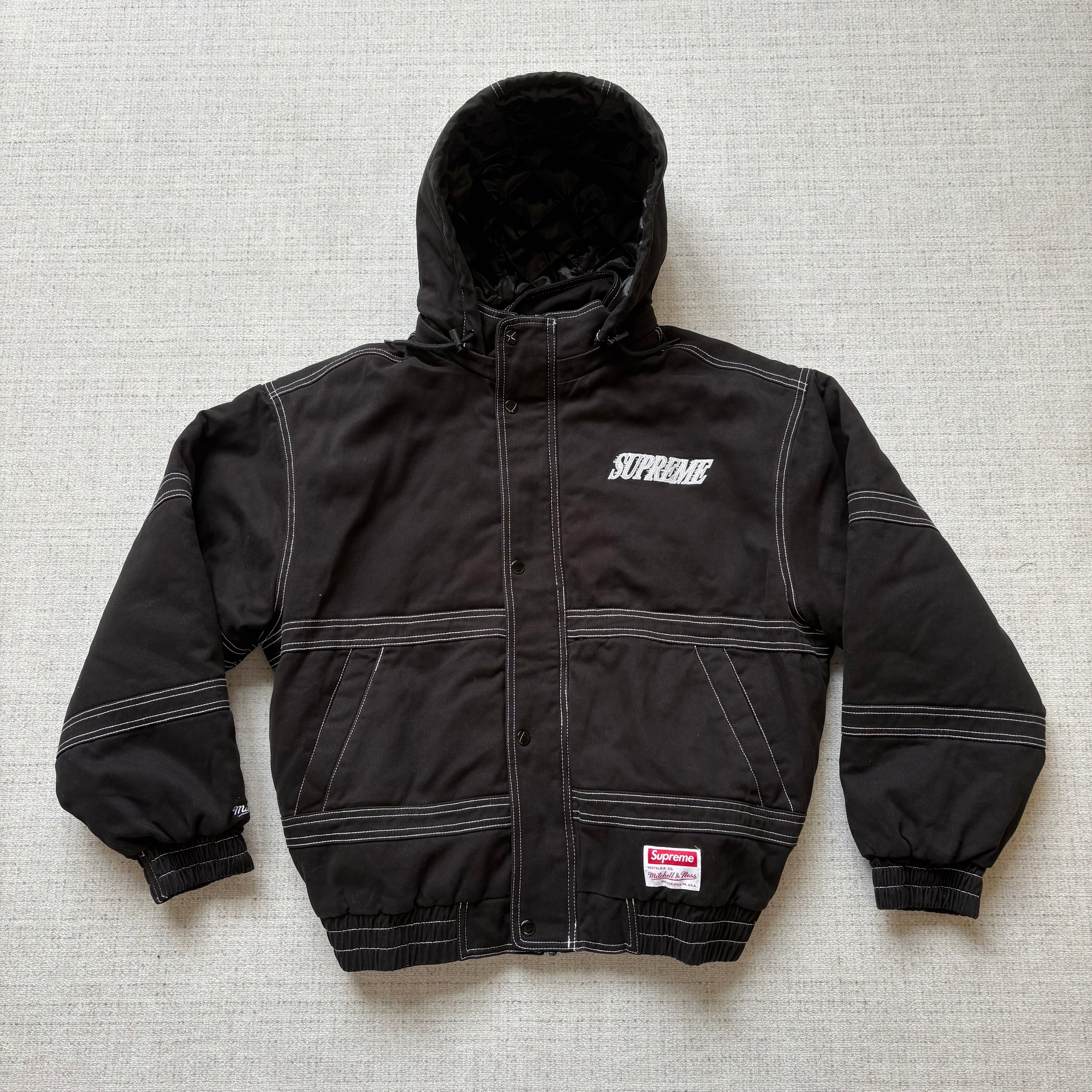 Supreme Mitchell & Ness Twill Stadium Jacket