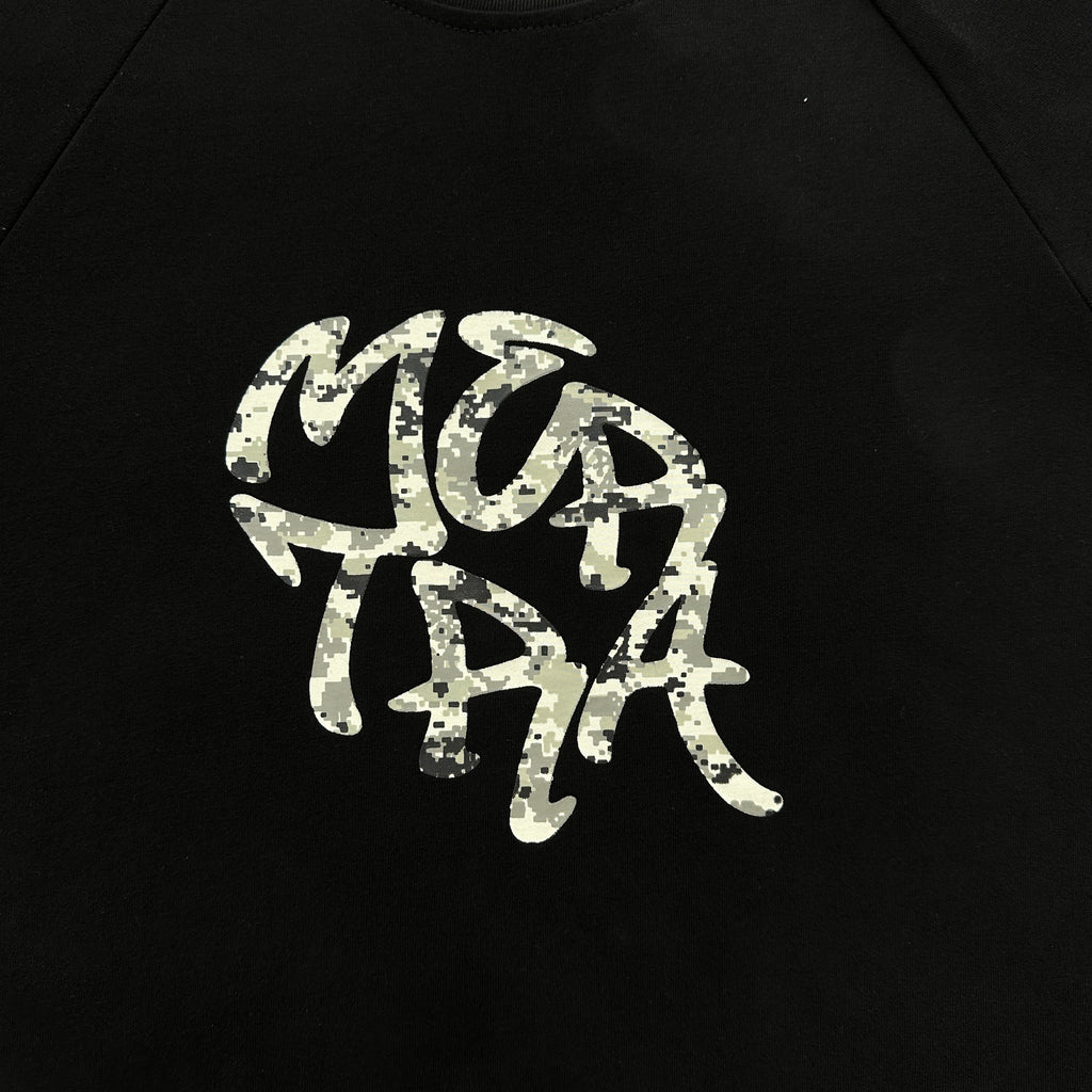 Mertra Camo Black Tee