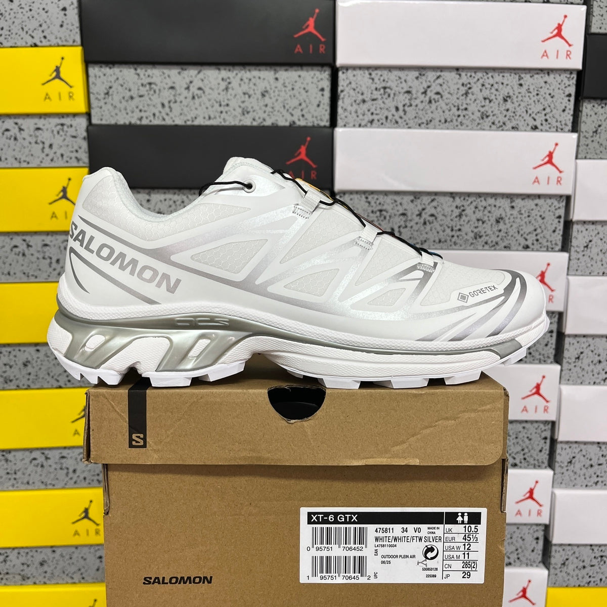 Salomon XT-6 Gore-Tex White