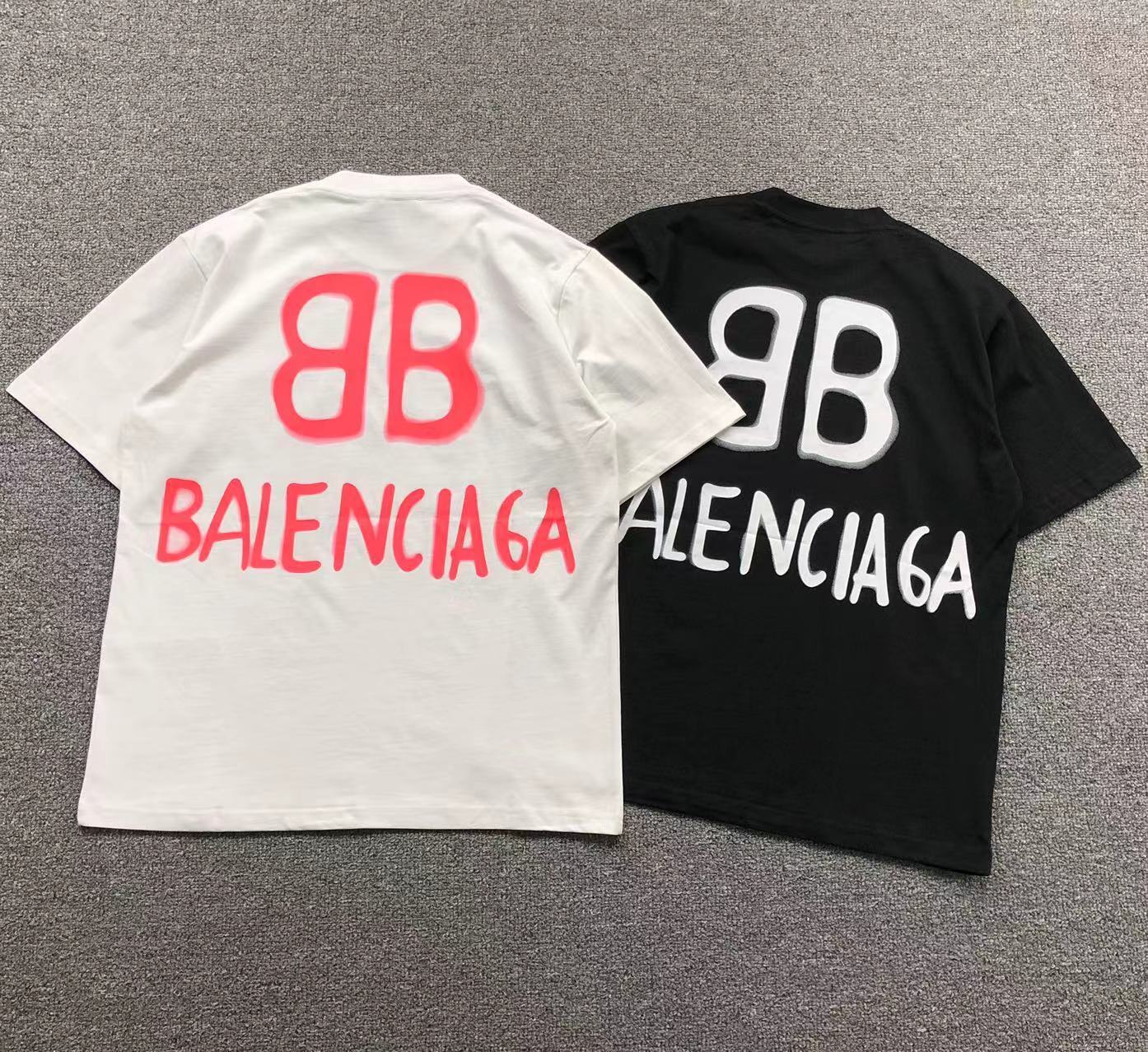 Balenciaga BB Spray Tee