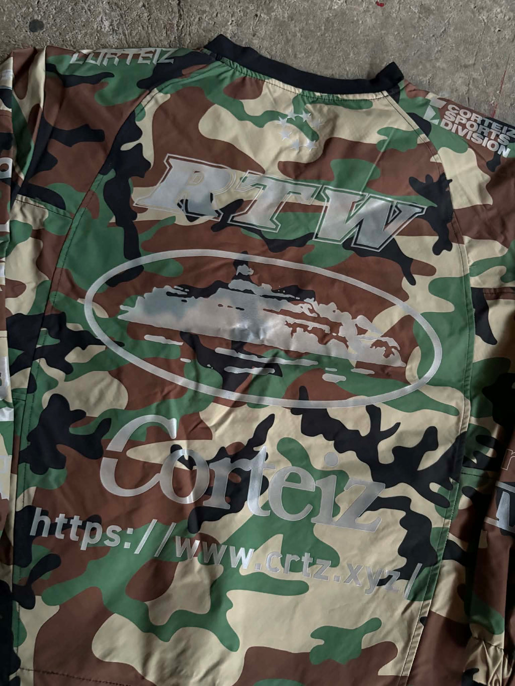 Corteiz Sponsor Training Pullover Camo (ON-HAND)