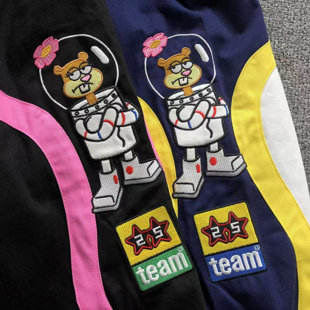 Supreme x SpongeBob x Jeff Hamilton Racing Jacket