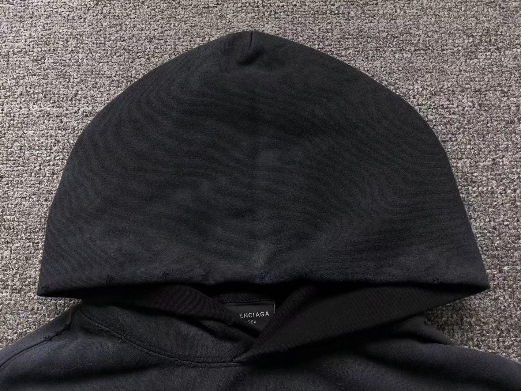 Balenciaga Tape Typed Hoodie