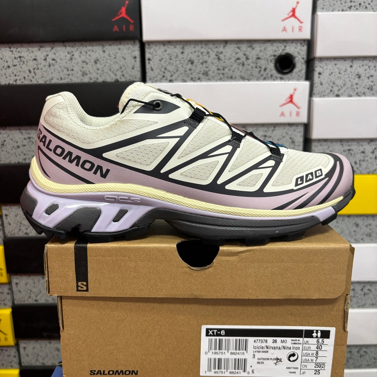 Salomon x Bone Soda XT-6 Expanse LTR in the Icicle / Nirvana / Nine Iron