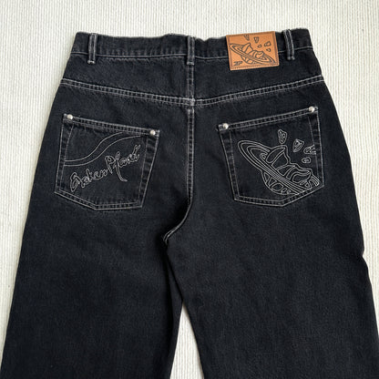 Broken Planet Black Denim Set