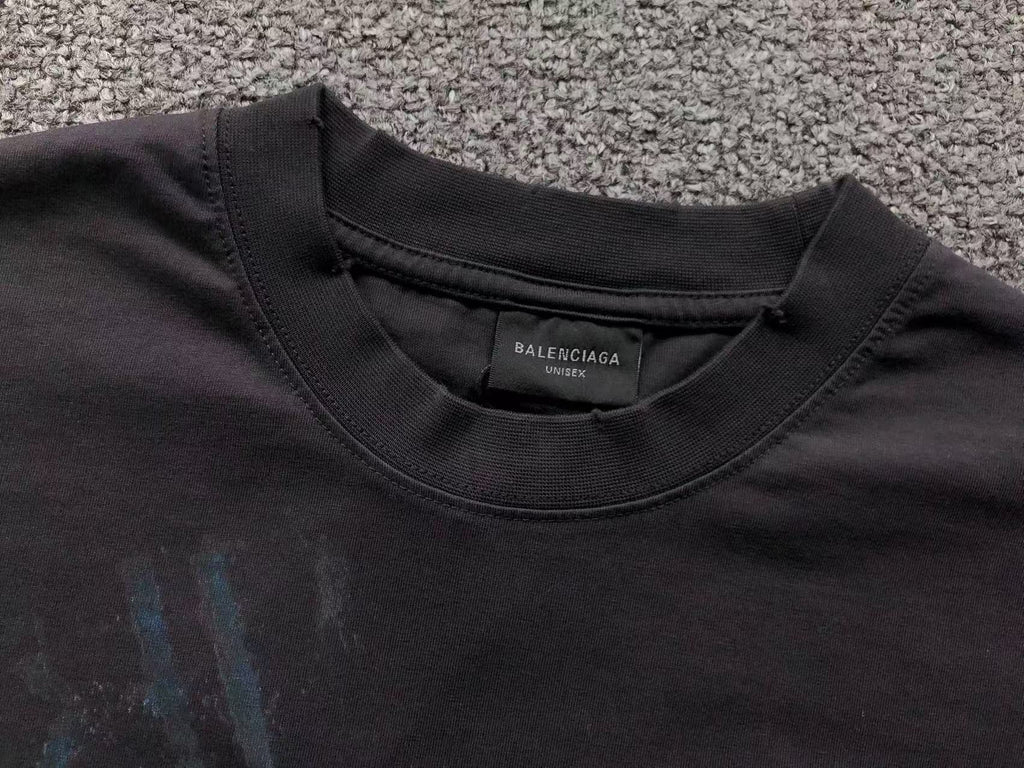 Balenciaga SS25 High Summer Collection Faded Crew Neck Prin