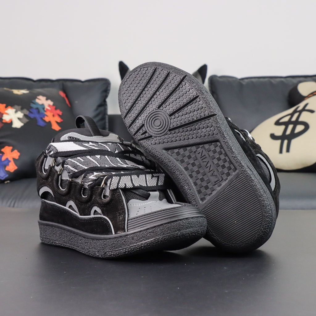 Lanvin Curb Sneakers Black/Gray