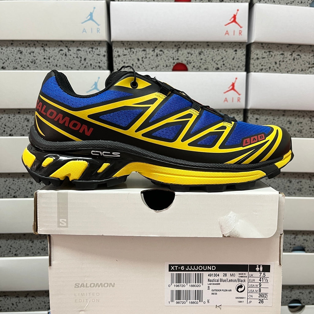 Salomon XT-6 JJJJound Nautical Blue Lemon
