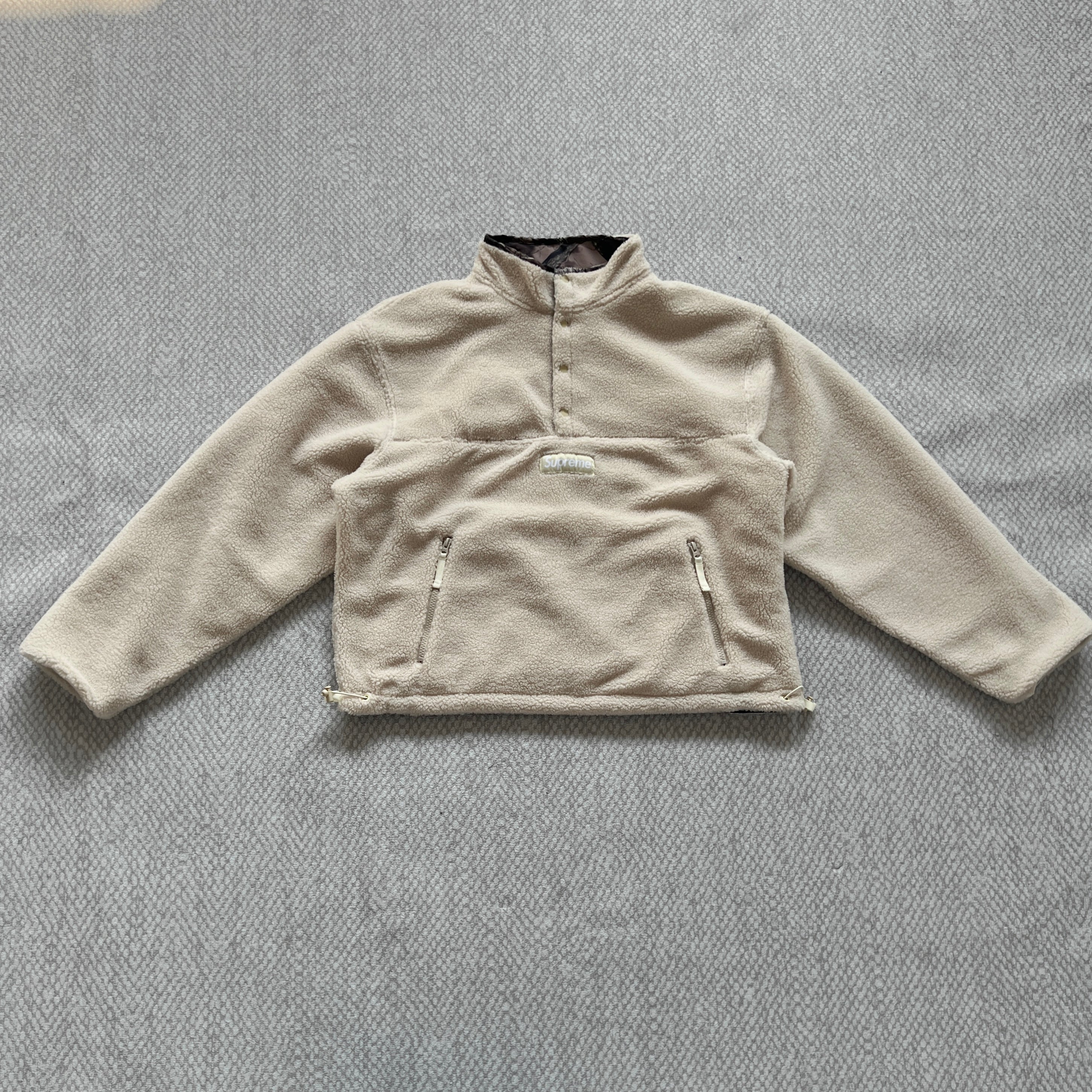 Supreme Polartec Shearling Reversible Pullover
