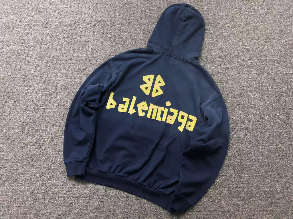 Balenciaga Tape Typed Hoodie