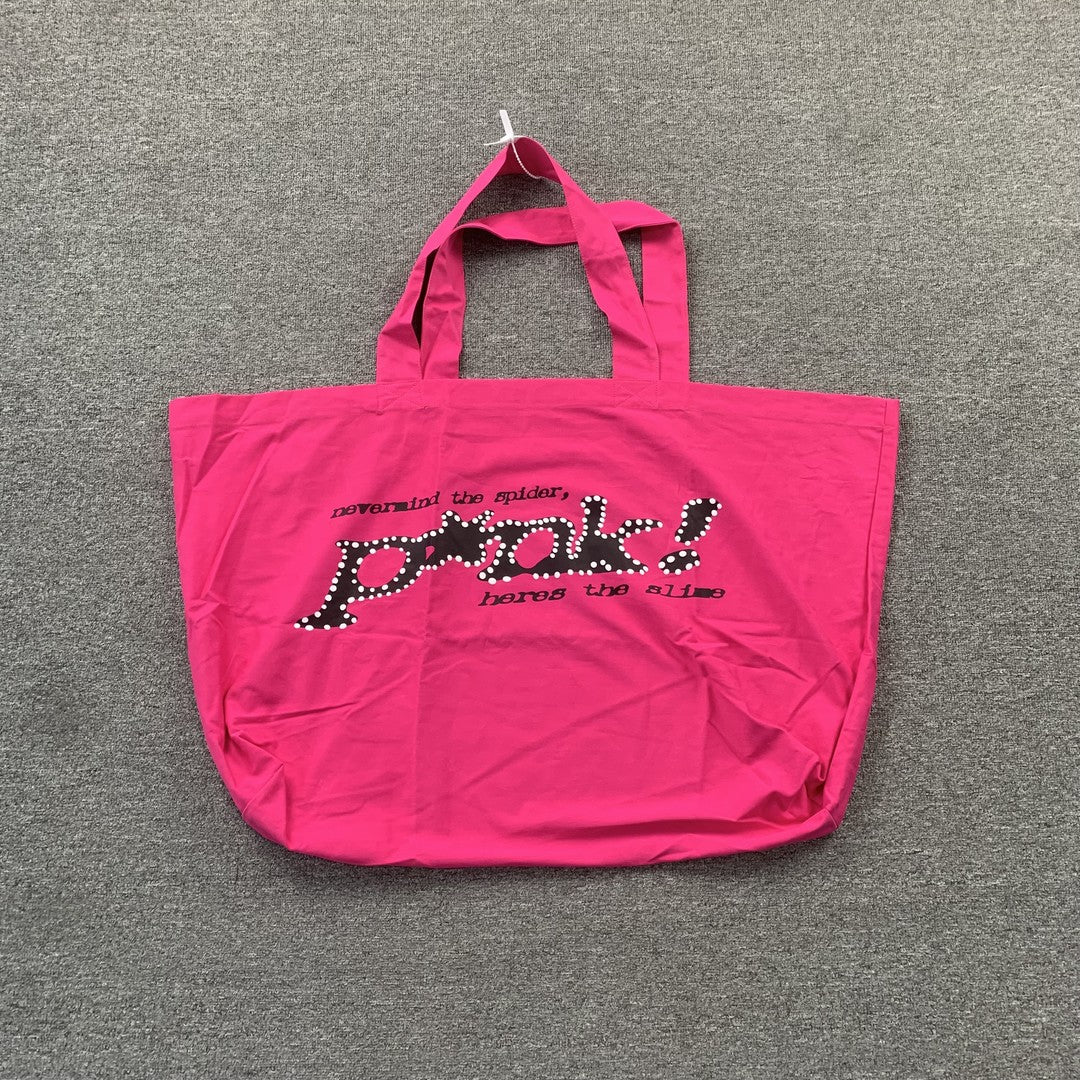 SP5DER Tote bags