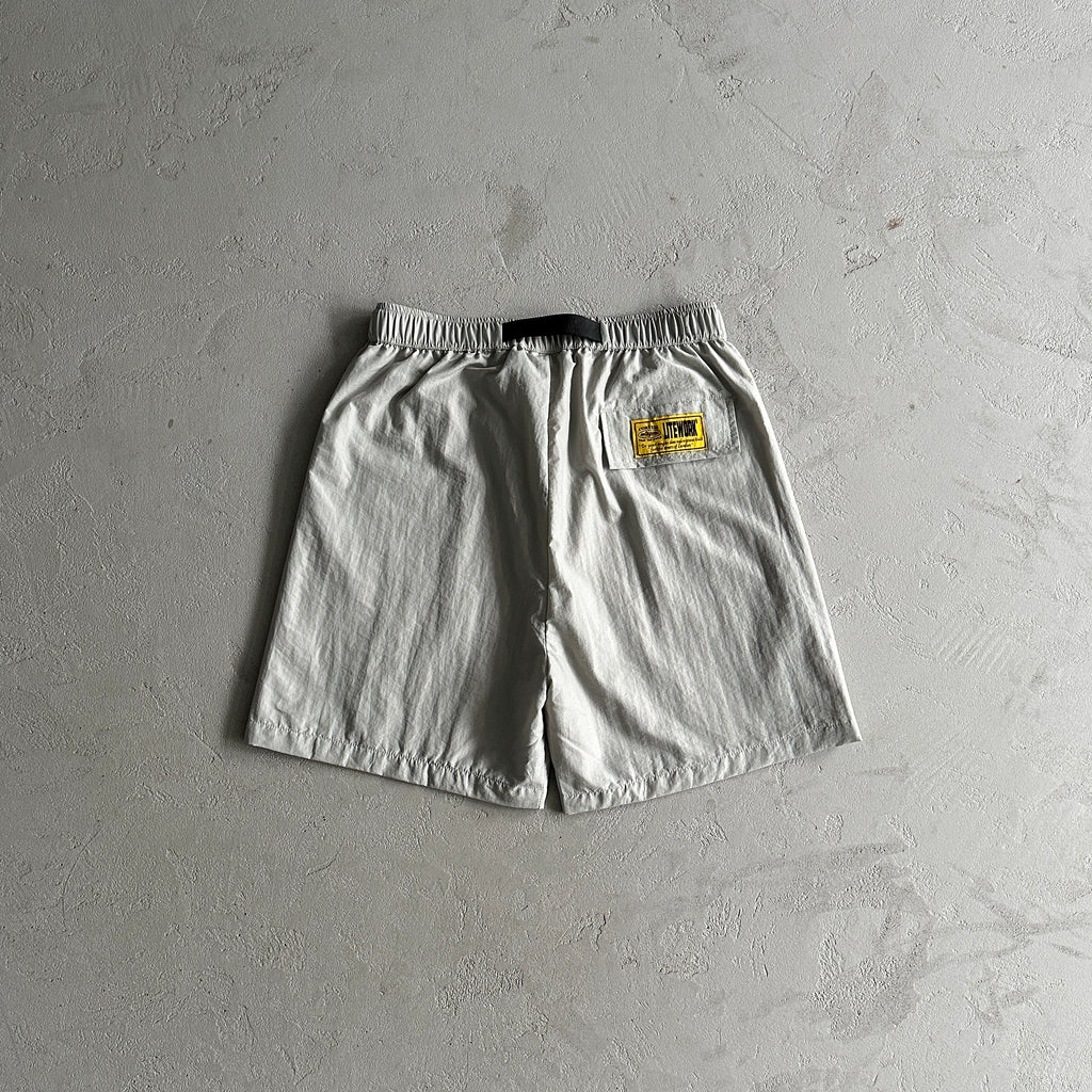 Corteiz CRTZ Nylon Gray Shorts
