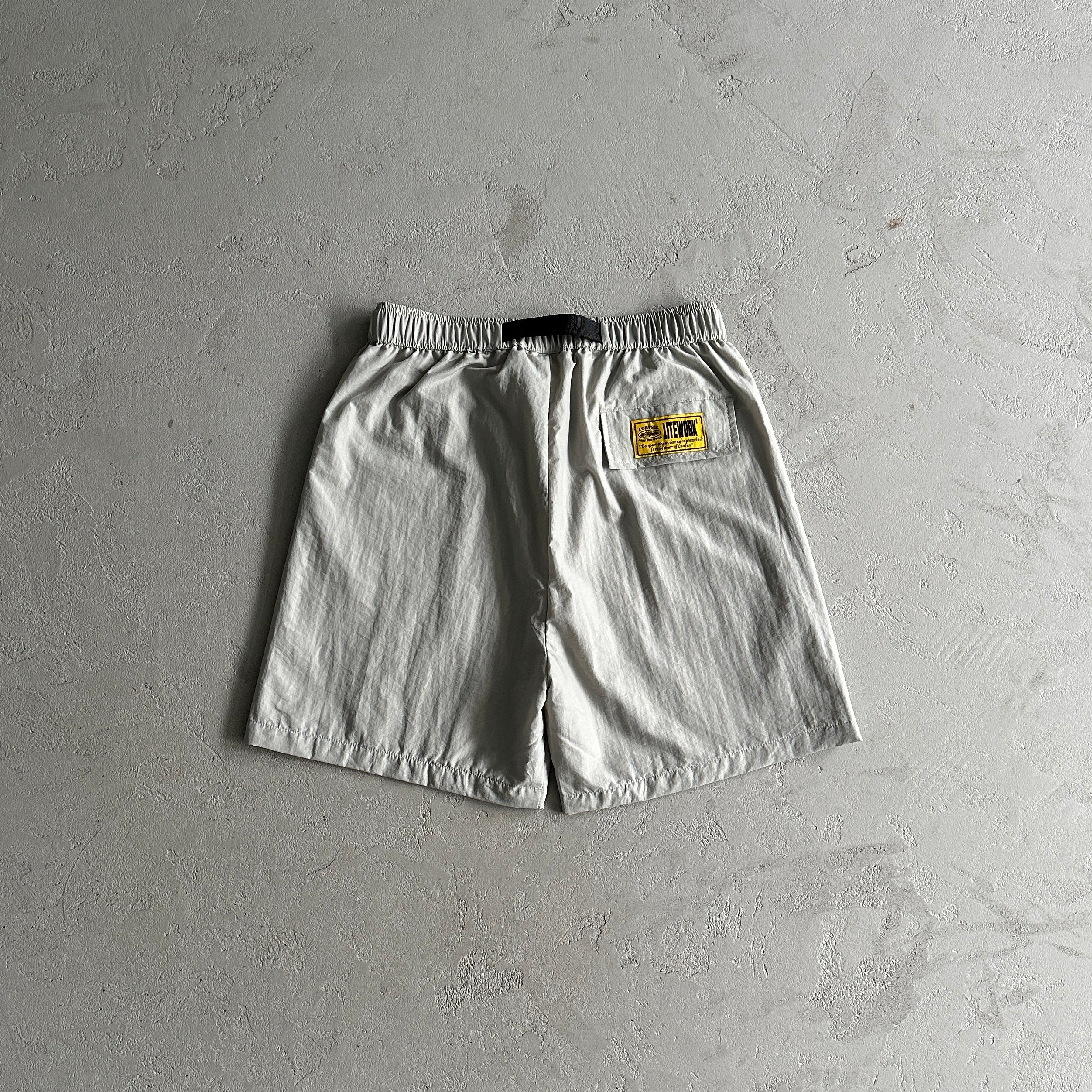 Corteiz CRTZ Nylon Gray Shorts