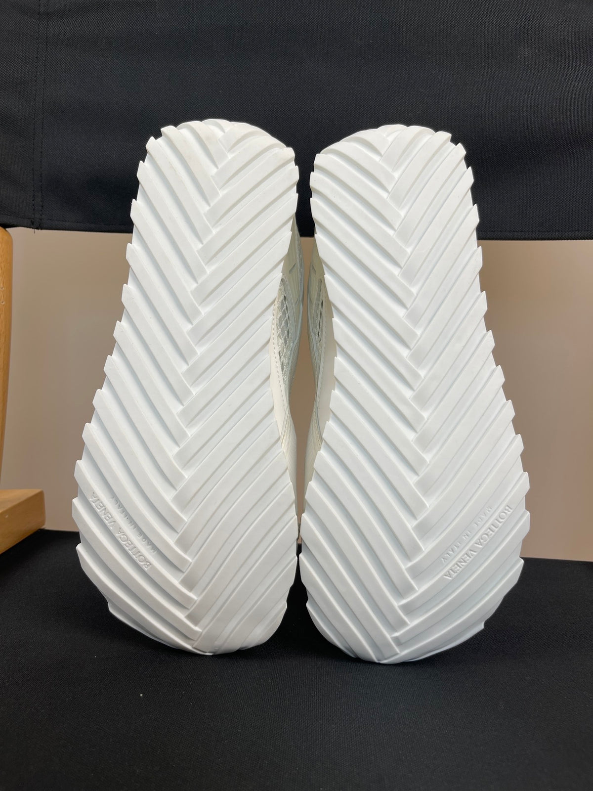 Bottega Veneta Orbit Sneakers Triple White