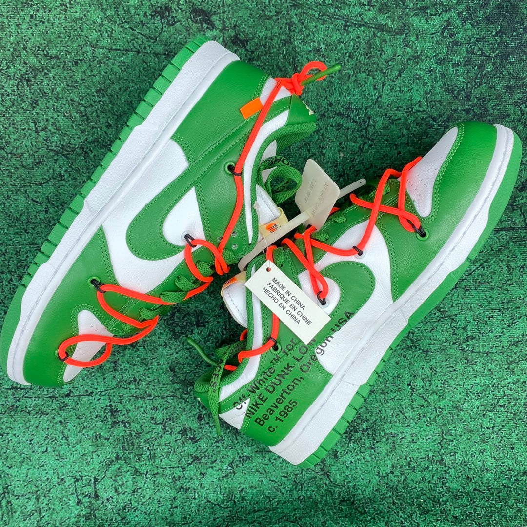 Nike x Off-White Dunk Low "Pine Green"