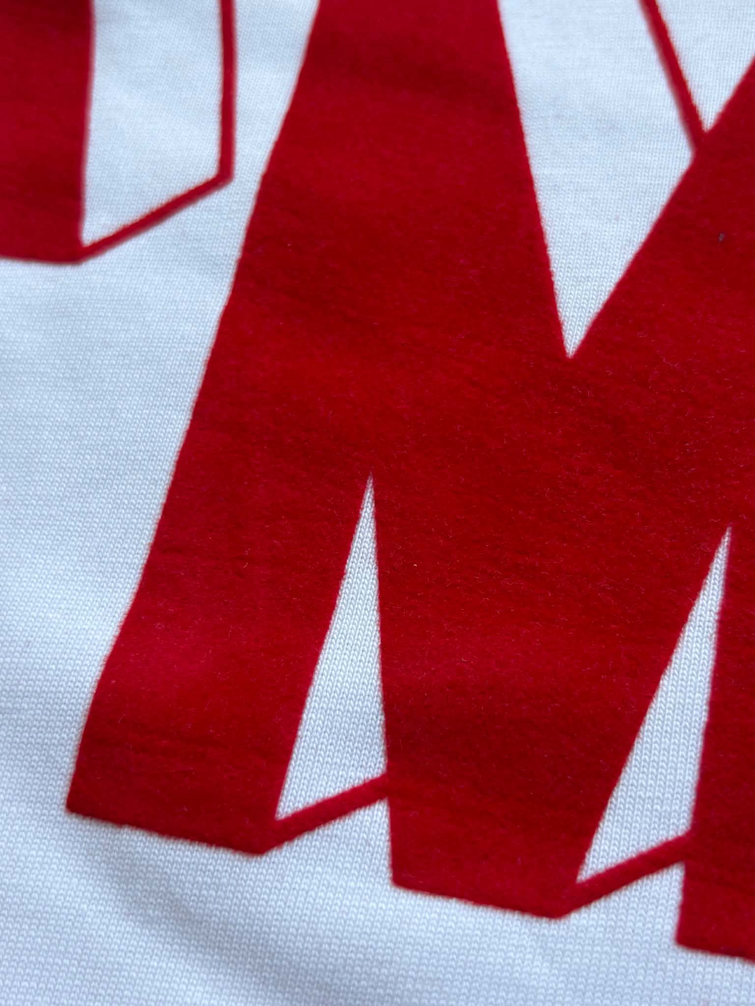 Amiri Flocked Hockey Skater Tee