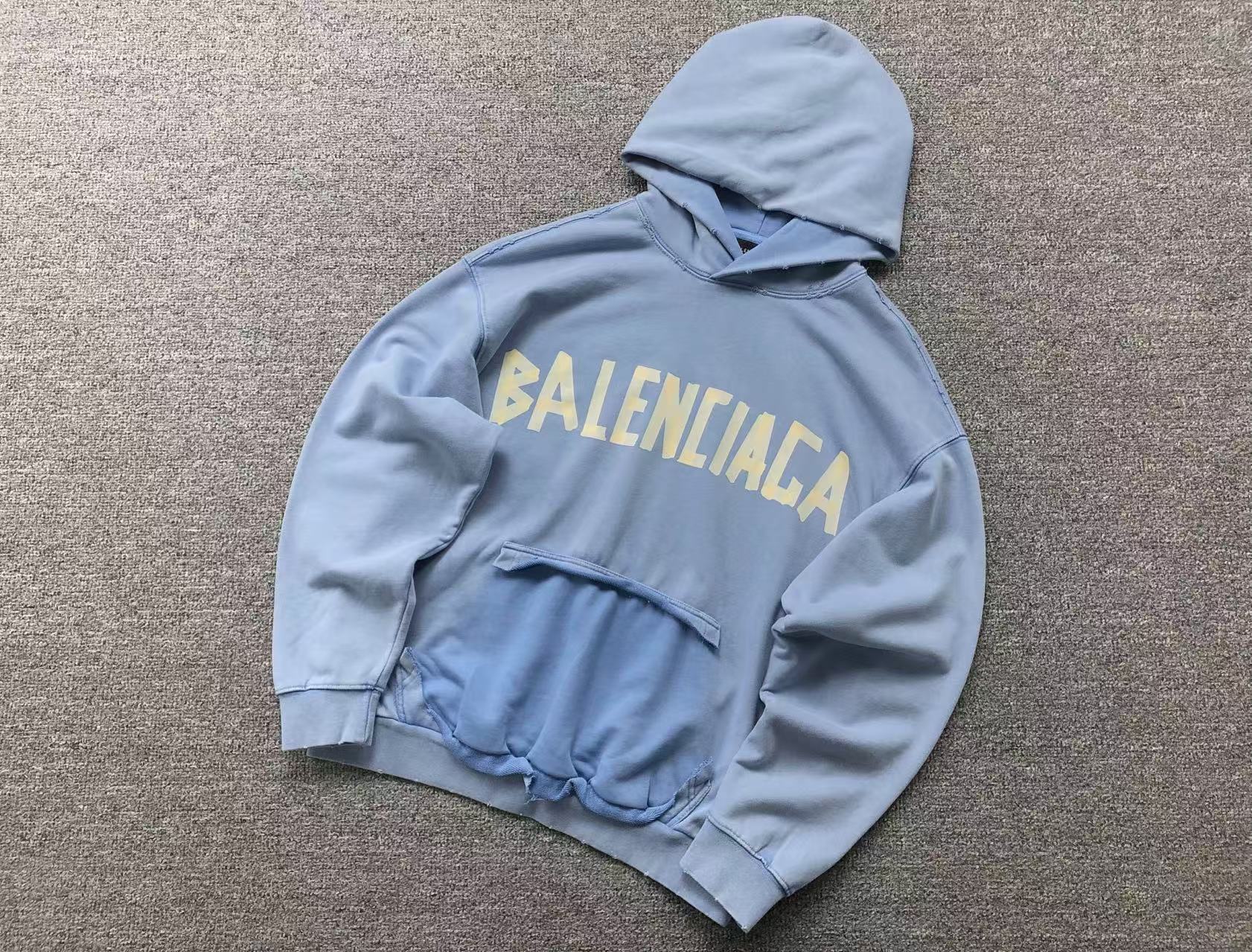Balenciaga Tape Typed Hoodie