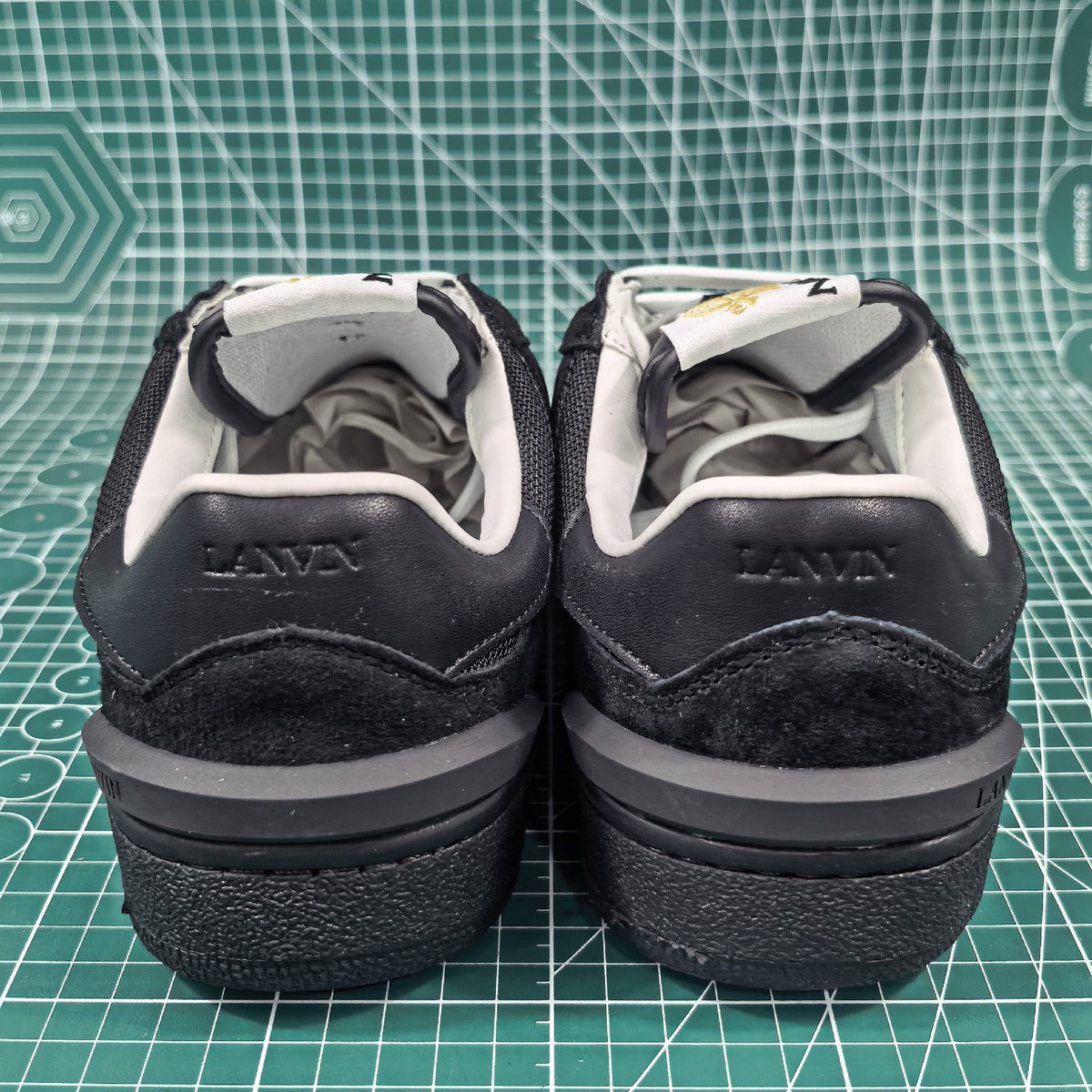 Lanvin Black Clay Sneakers