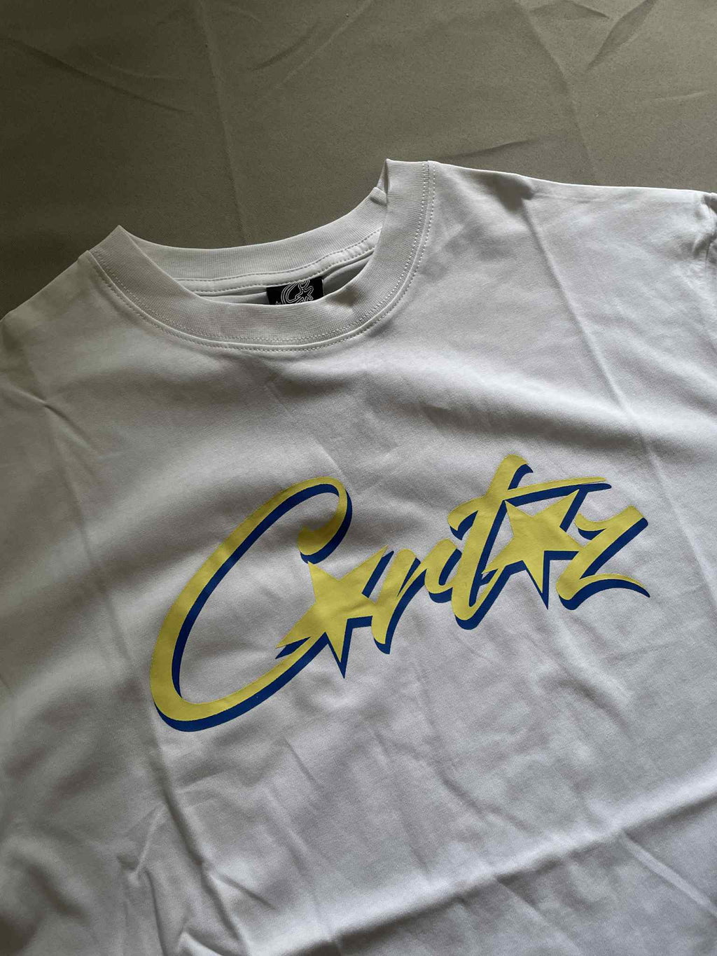 Corteiz OG Allstarz White/Yellow Tee