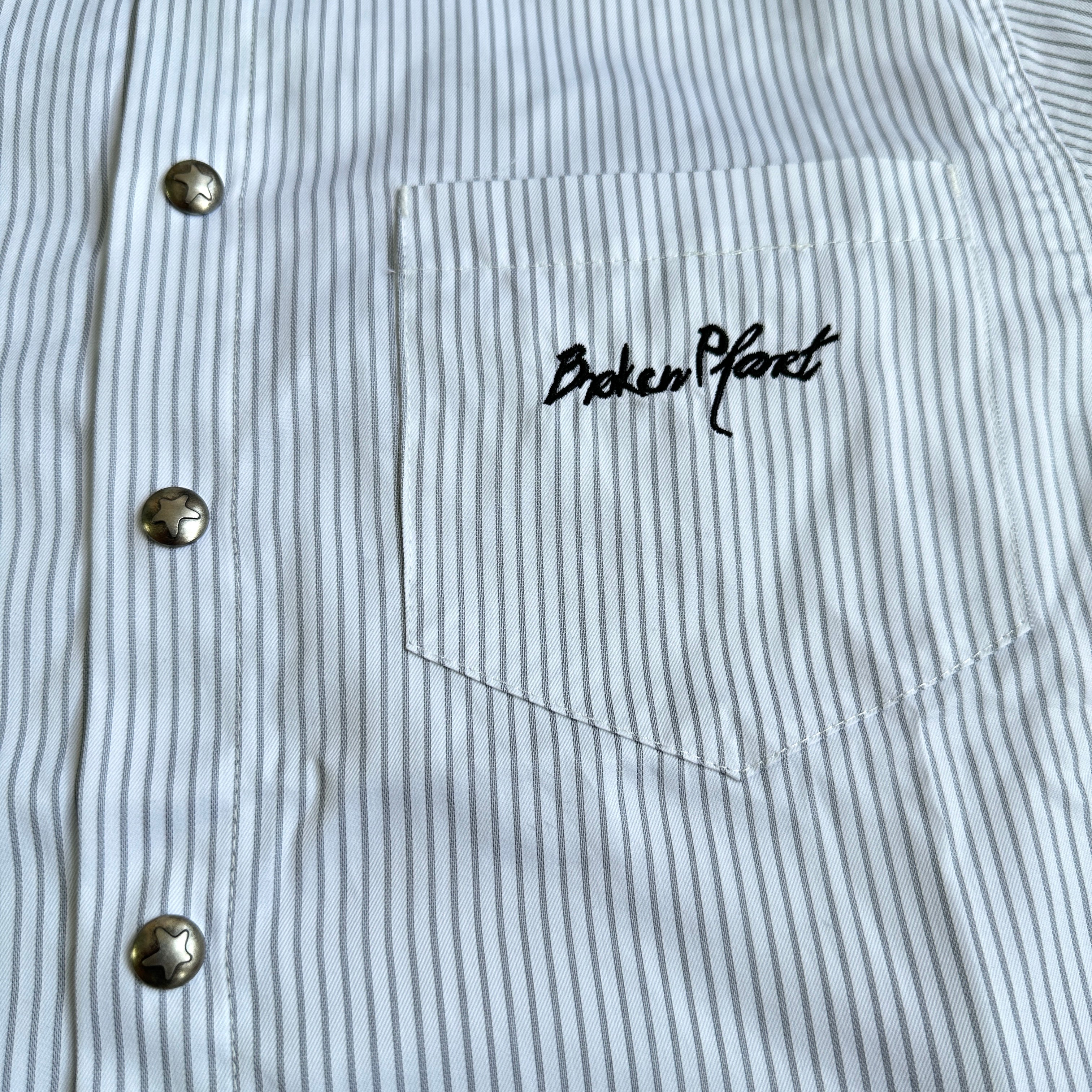 Broken Planet Button Up Polo
