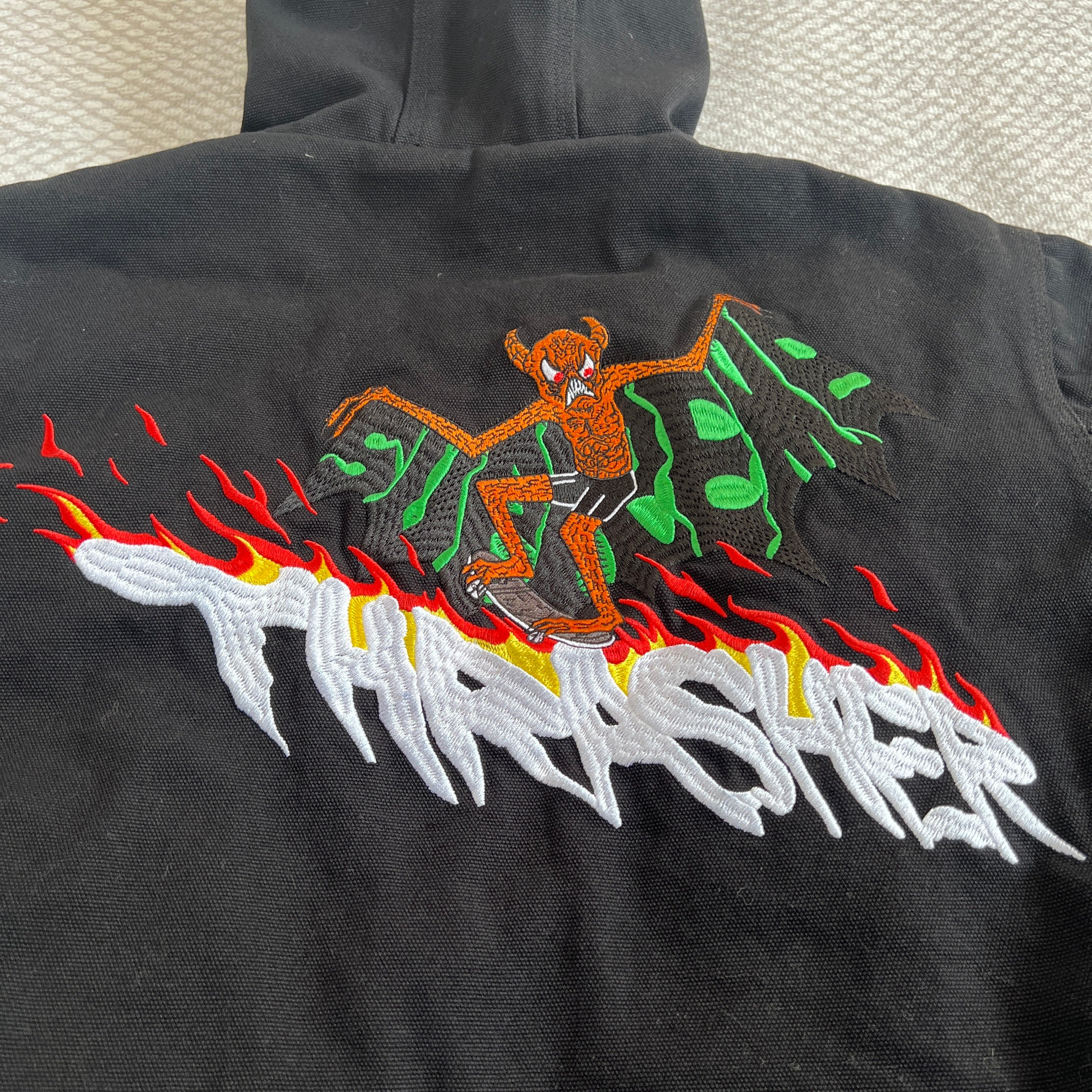 Supreme x Thrasher Hooded Work Jacket