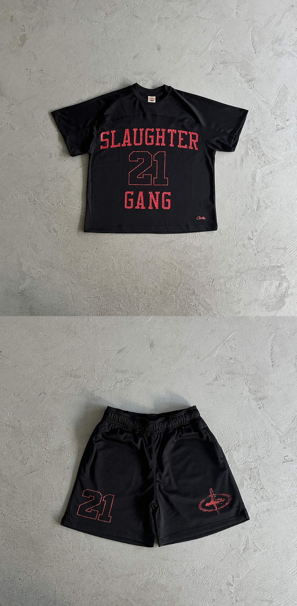 Corteiz x Slaughter Gang Short-set