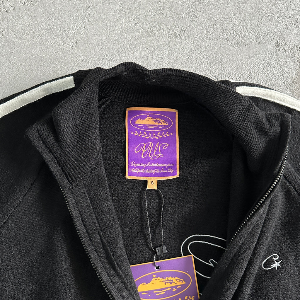 Corteiz Knit Zip Up Fleece PROMO