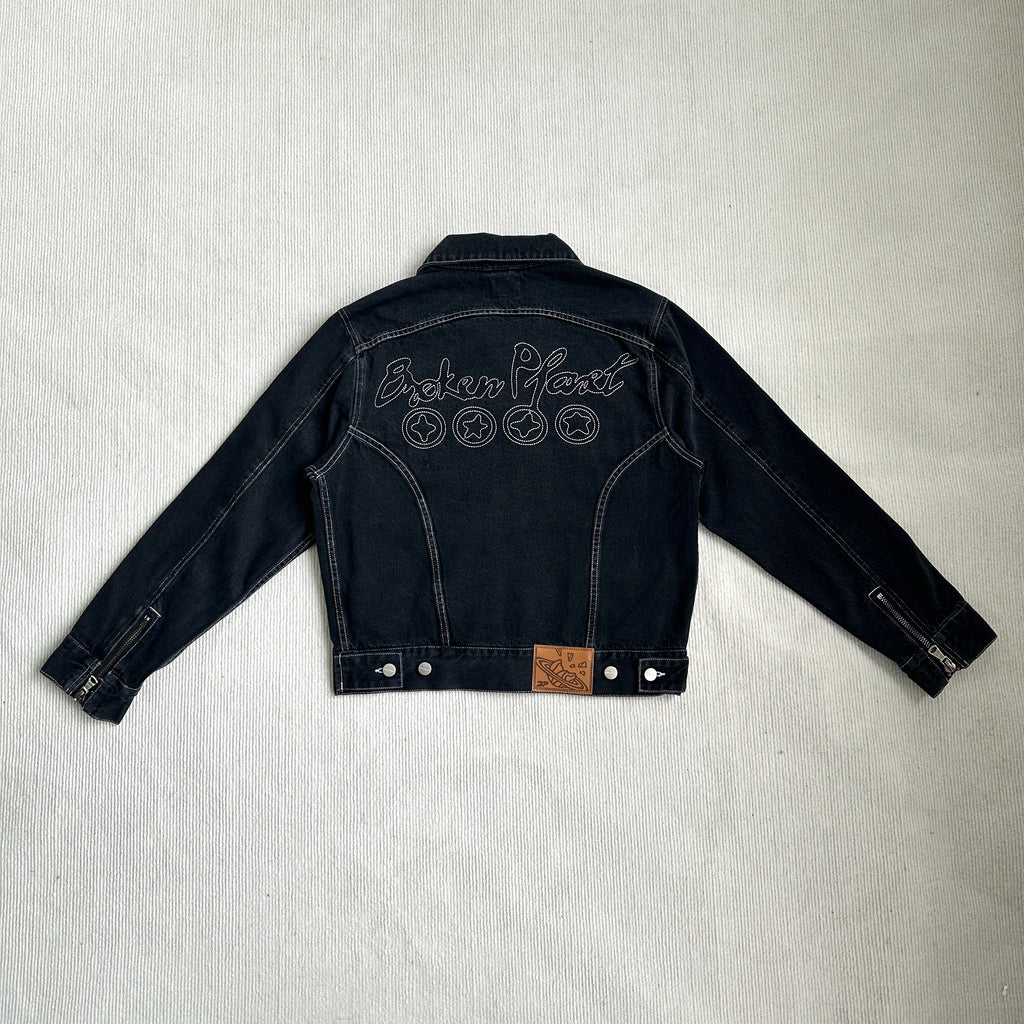 Broken Planet Black Denim Set