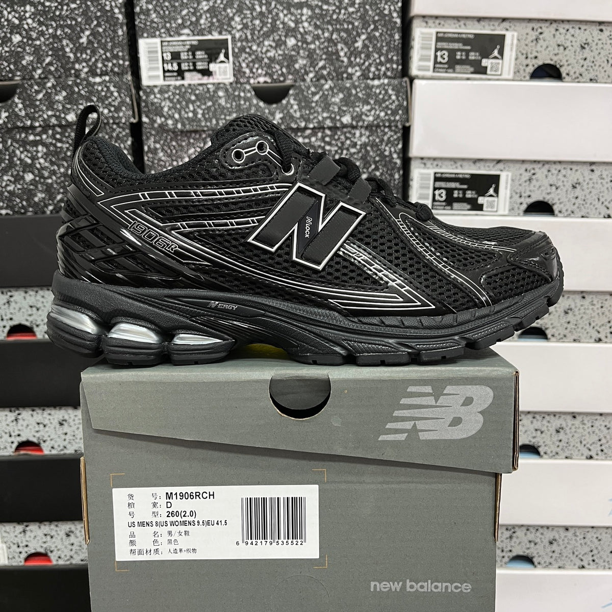 New Balance 1906R "Black Grey"