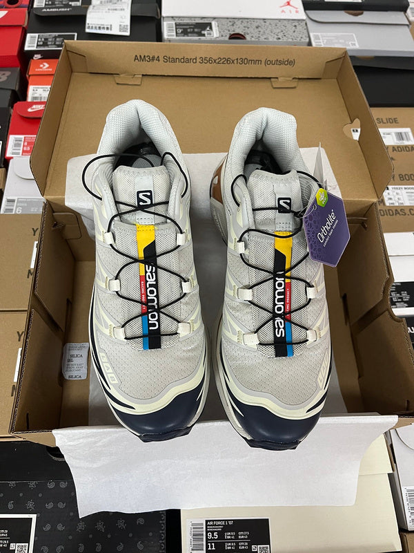 Salomon XT-6 Lunar Rock / Dark Sapphire / Rubber