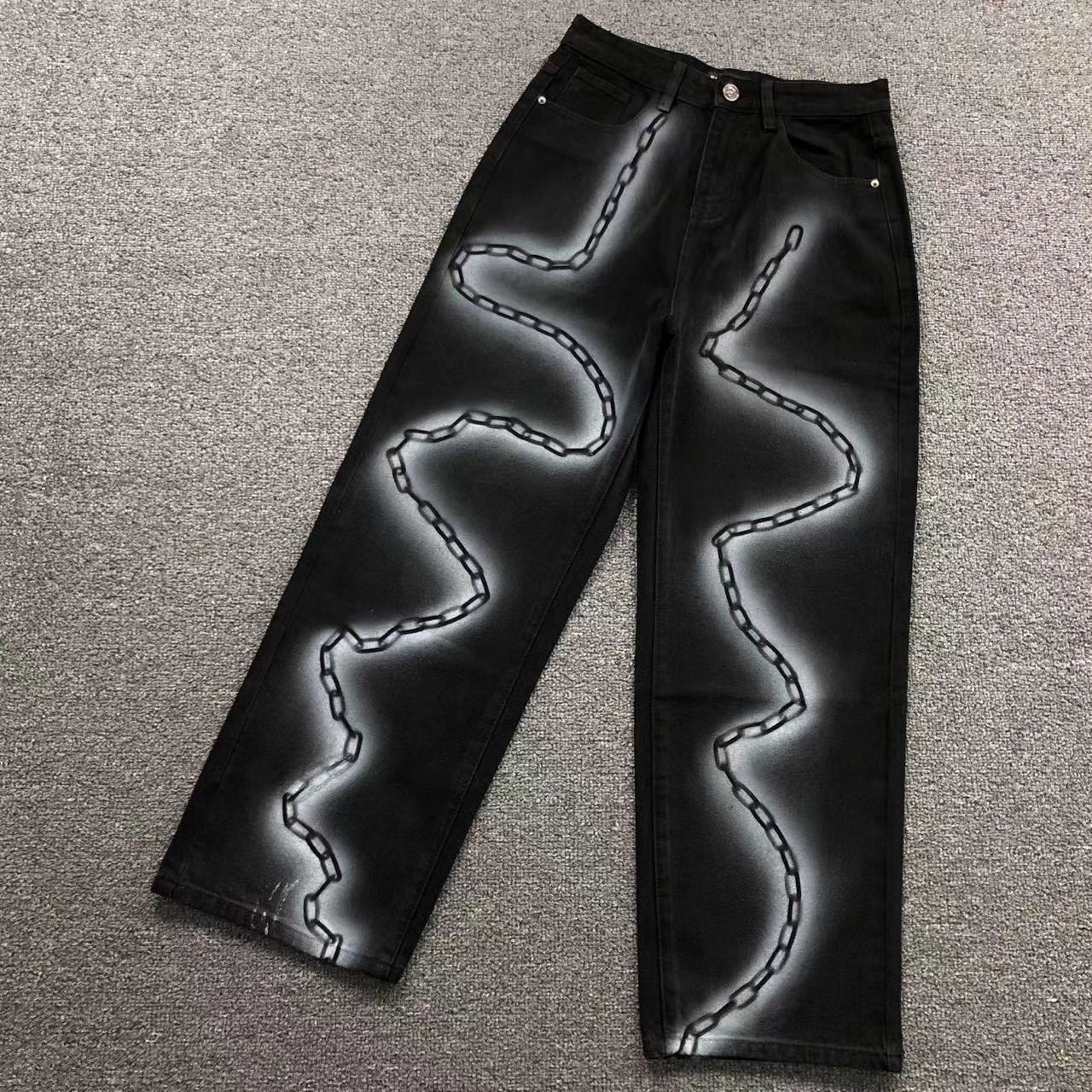 Balenciaga Glowing chain Pants