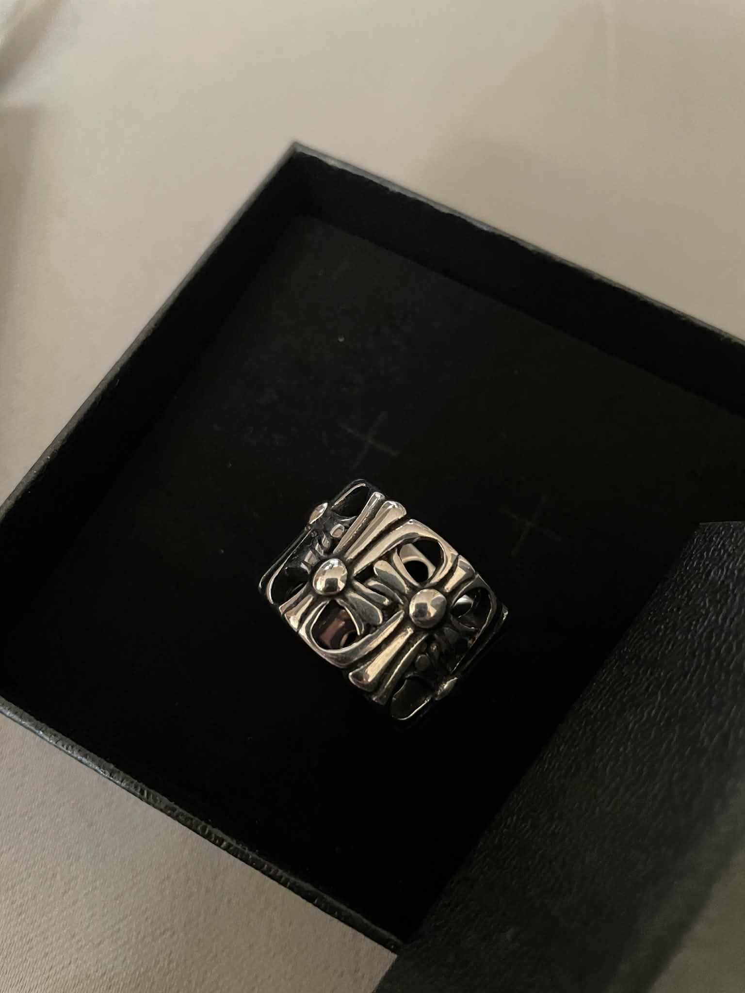 Chrome Hearts Cross Ring