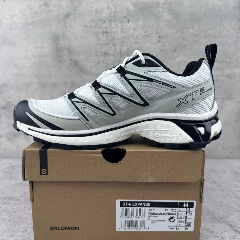 Salomon XT-6 Expanse White/Metal/Black