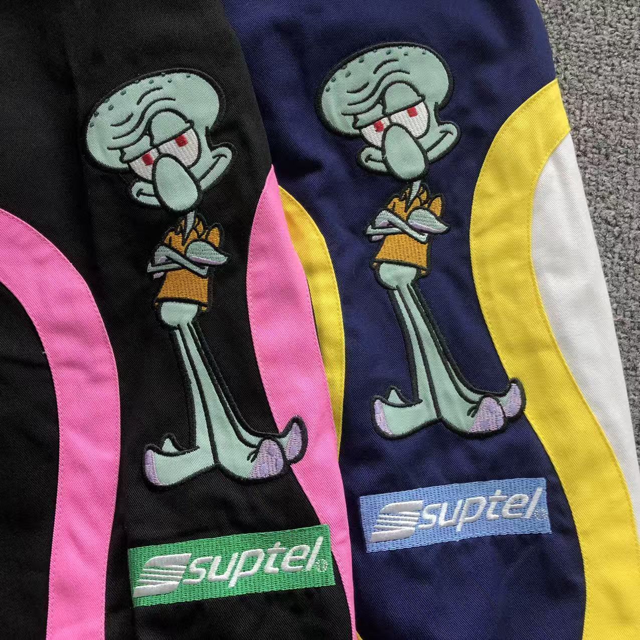 Supreme x SpongeBob x Jeff Hamilton Racing Jacket