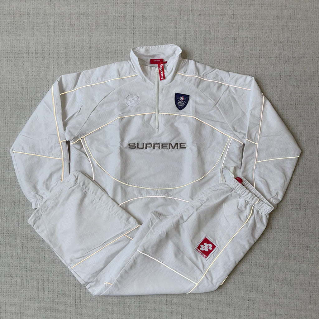 Supreme Reflective Piping Pullover Tracksuit