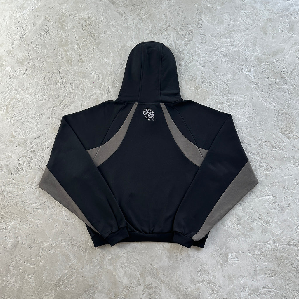 Mertra Colorblock Sports Suit Black